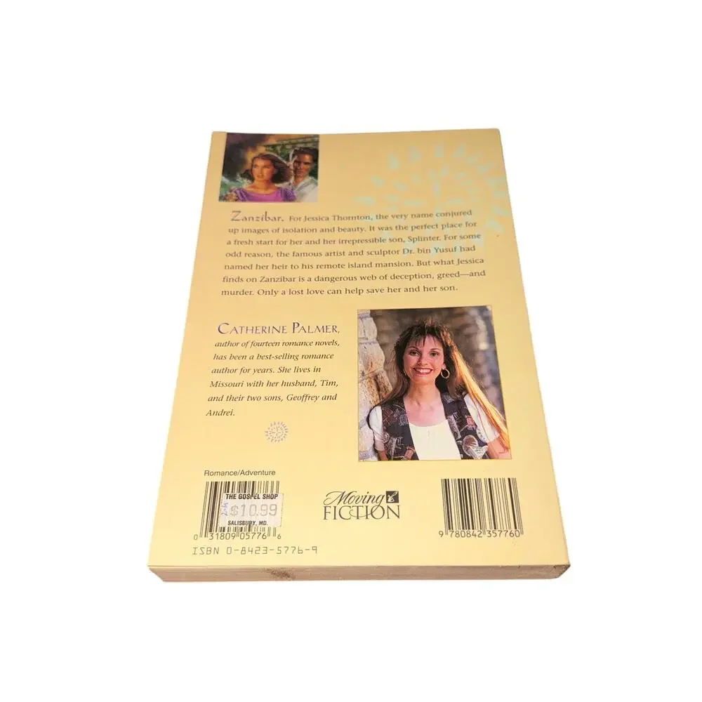 The Treasure Of Zanzibar Catherine Palmer Paperback Romance Adventure Christian